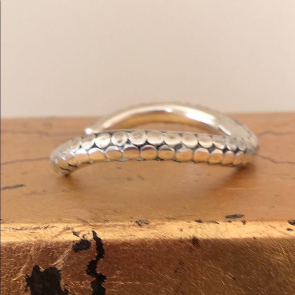 GENUINE STERLING SILVER ART DECO BRACELET - Picture 2 of 8